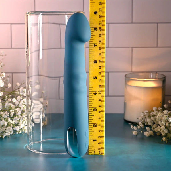 Evolved Novelties Queen of All Trades Vibrator – Blue – Multi-Function
