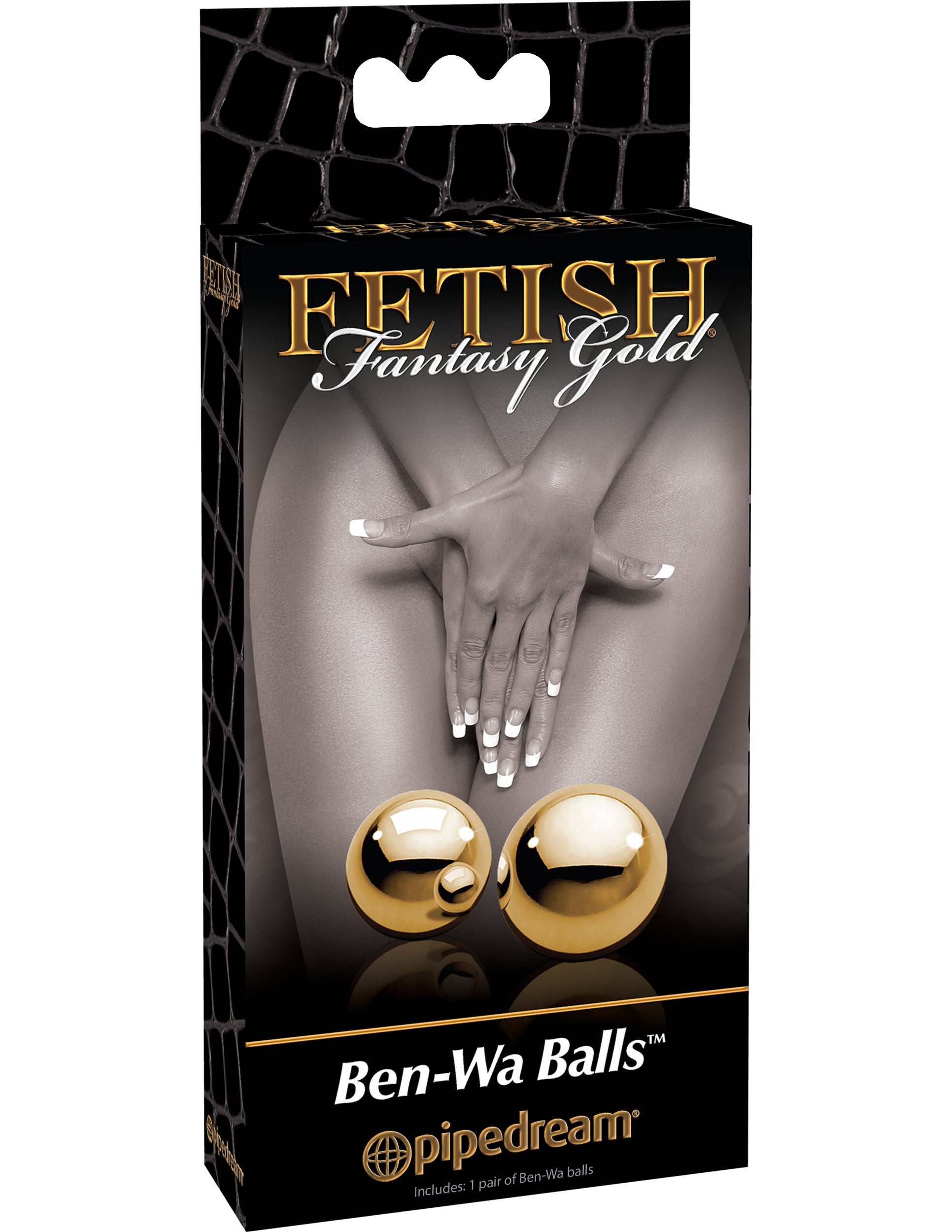 Pipedream Fetish Fantasy Gold Ben-Wa Balls – Gold