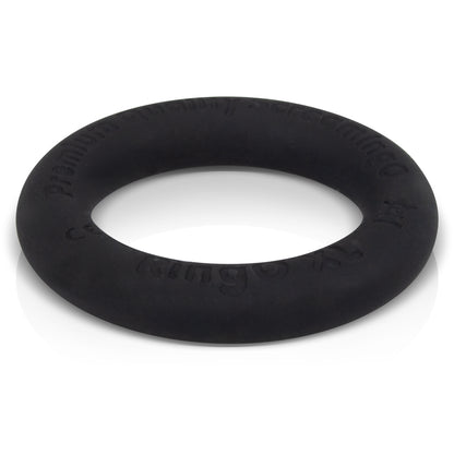 Screaming O RingO Ritz XL Cockring – Black – Liquid Silicone – Body-Safe