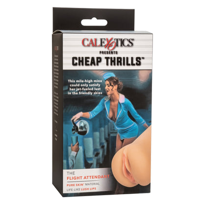 Cheap Thrills The Flight Attendant Male Masturbation Stroker – Beige