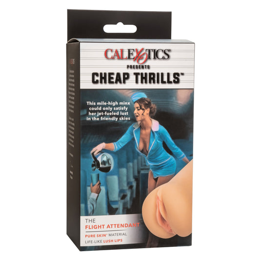 Cheap Thrills The Flight Attendant Male Masturbation Stroker – Beige