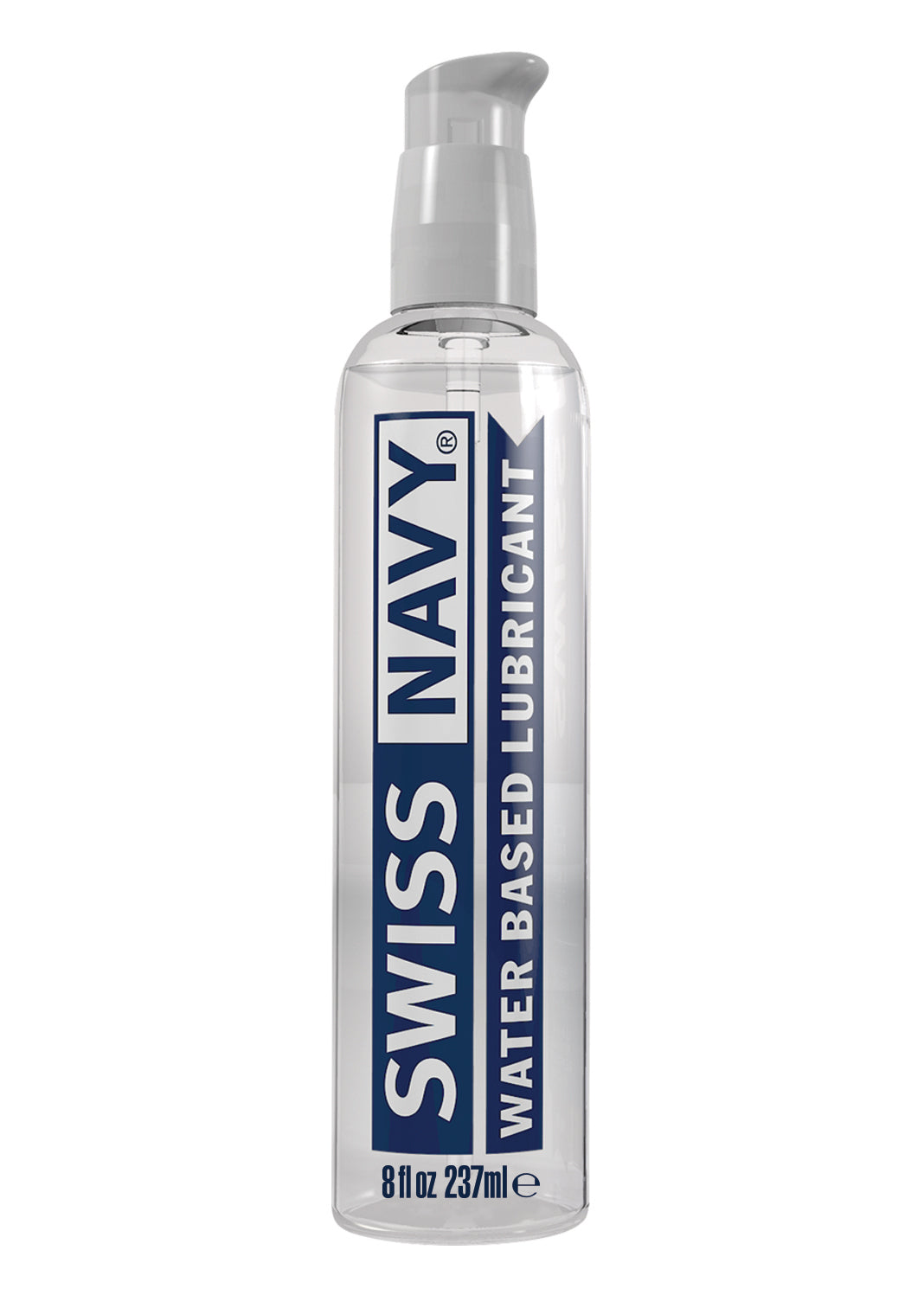 Swiss Navy Water-Based Lubricant – 8 Fl. Oz. – Clear