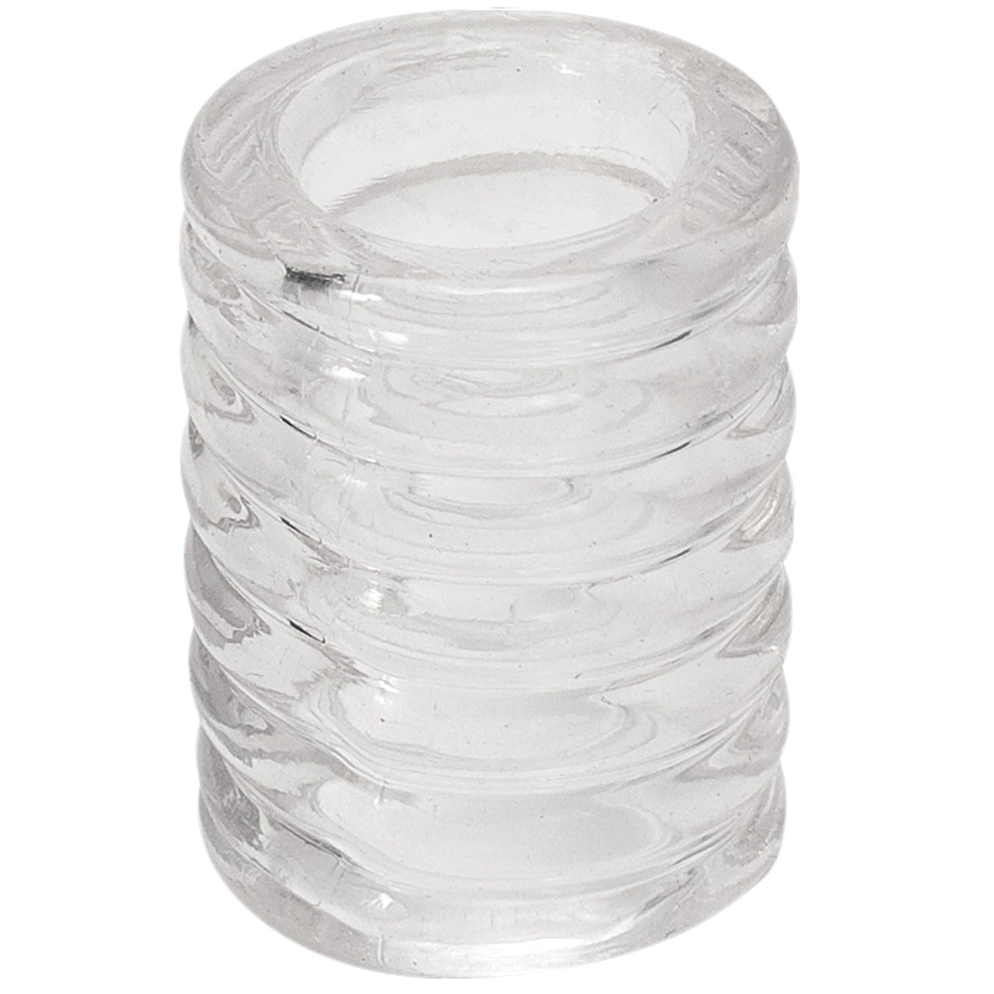 Titanmen Cock Cage - Clear - Phthalate-Free Cock Ring for Enhanced Girth