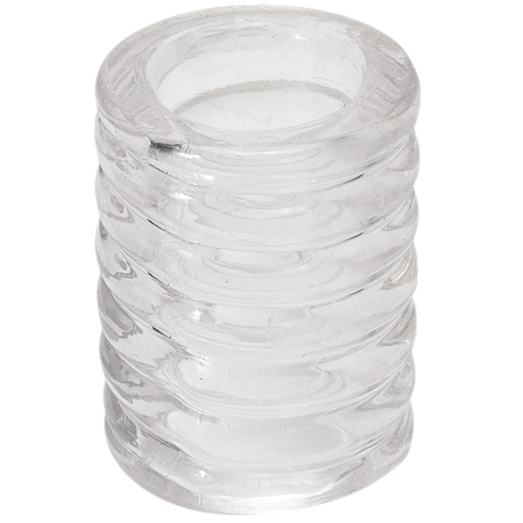 Titanmen Cock Cage - Clear - Phthalate-Free Cock Ring for Enhanced Girth