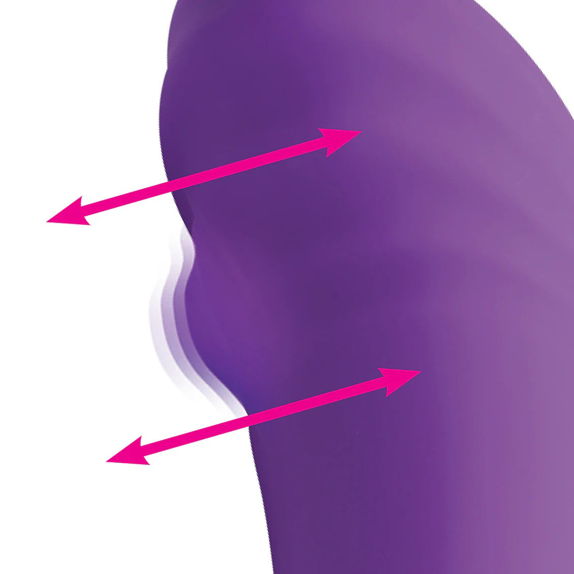 Curve Toys G-Charm Moving G-Spot Bead Mini Vibe – Violet