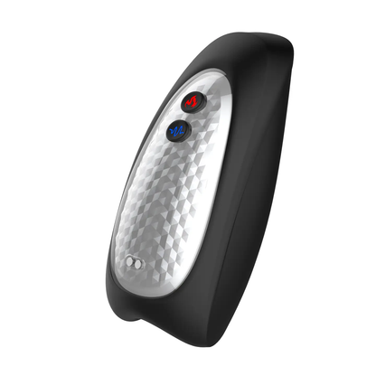 Score Grip 7 Vibrating and Warming Masturbator – Black