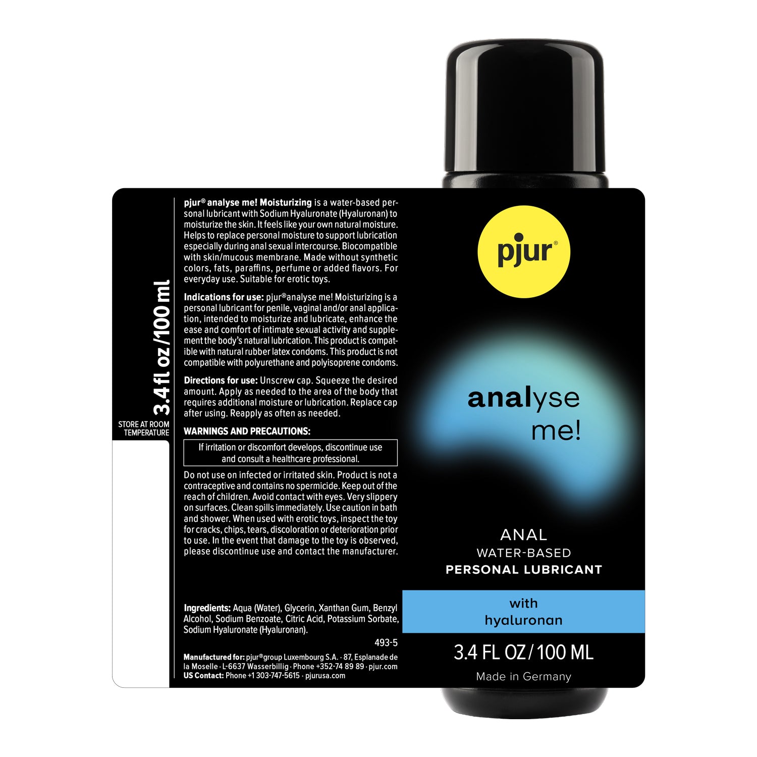 Pjur Analyse Me! Water-Based Anal Glide – 100ml