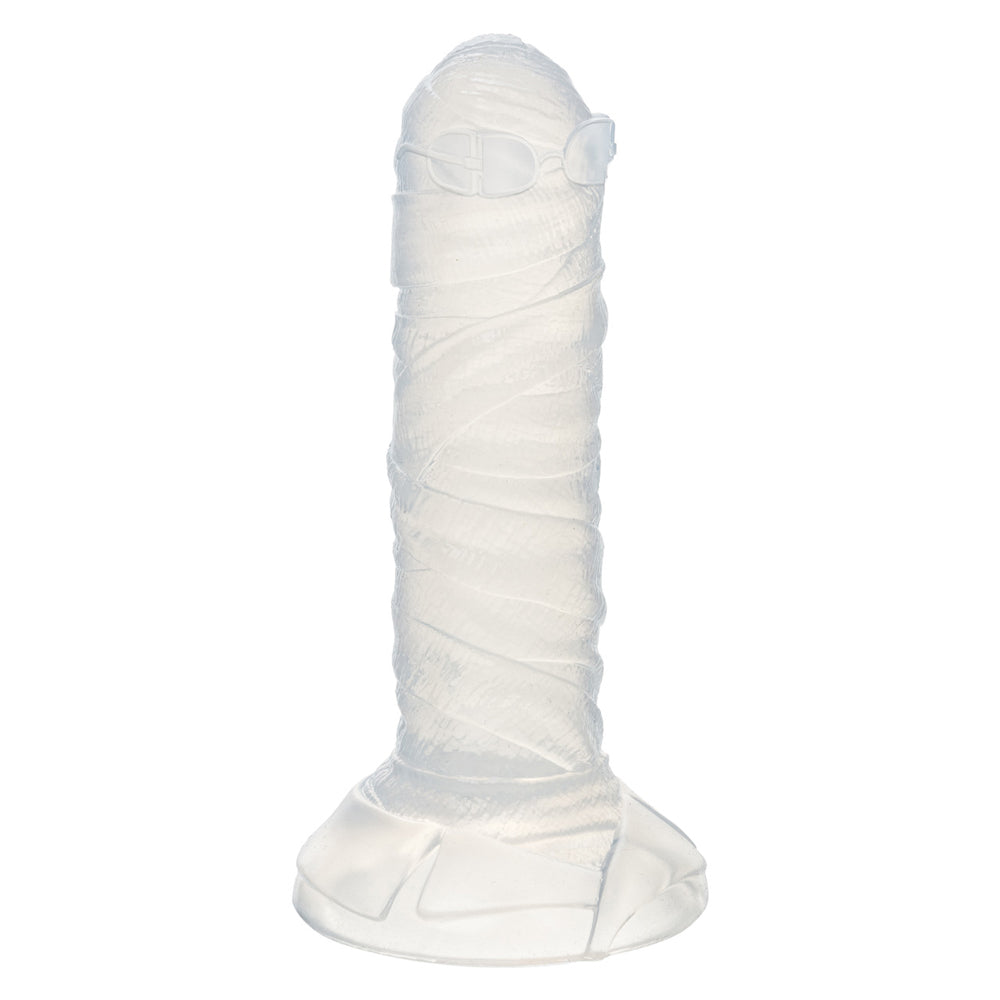 CalExotics Monster Dong The Invisible Man - Clear - Flexible Suction Cup Design