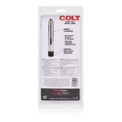 CalExotics Colt Metal 6.25 Inch Vibrator – Silver