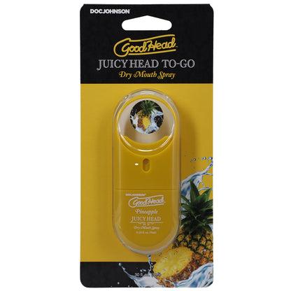 Goodhead Juicy Head Dry Mouth Spray – Pineapple Flavor – Travel Size