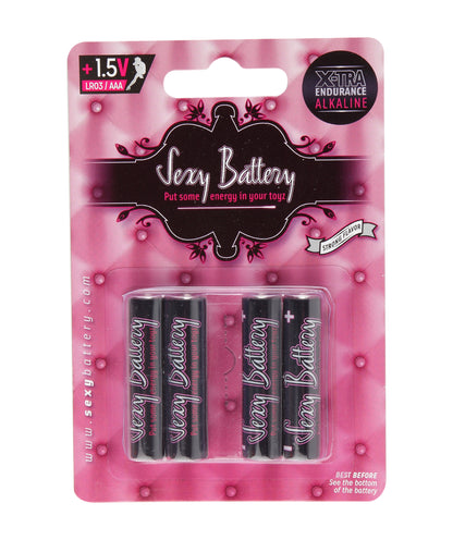Sexy Batteries AAA - 4 Pack