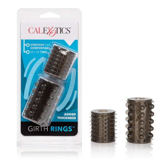 CalExotics Silicone Girth Rings – Stretch Enhancement Support – Gray