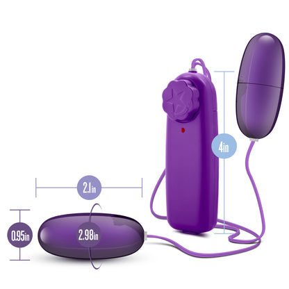 Blush B Yours Double Pop Eggs - Dual Vibrating Eggs - Purple