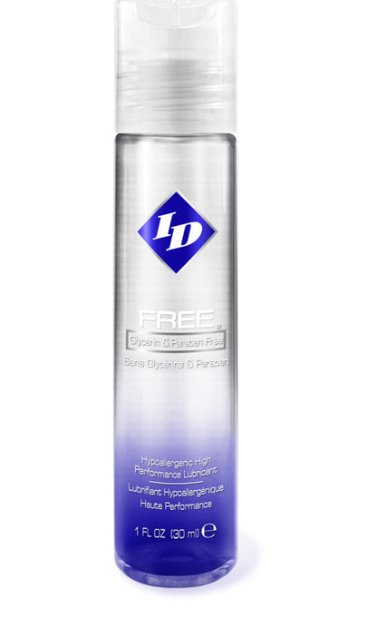 I.D. Lubricants ID Free Water-Based Lubricant – Clear – 1 Fl. Oz.