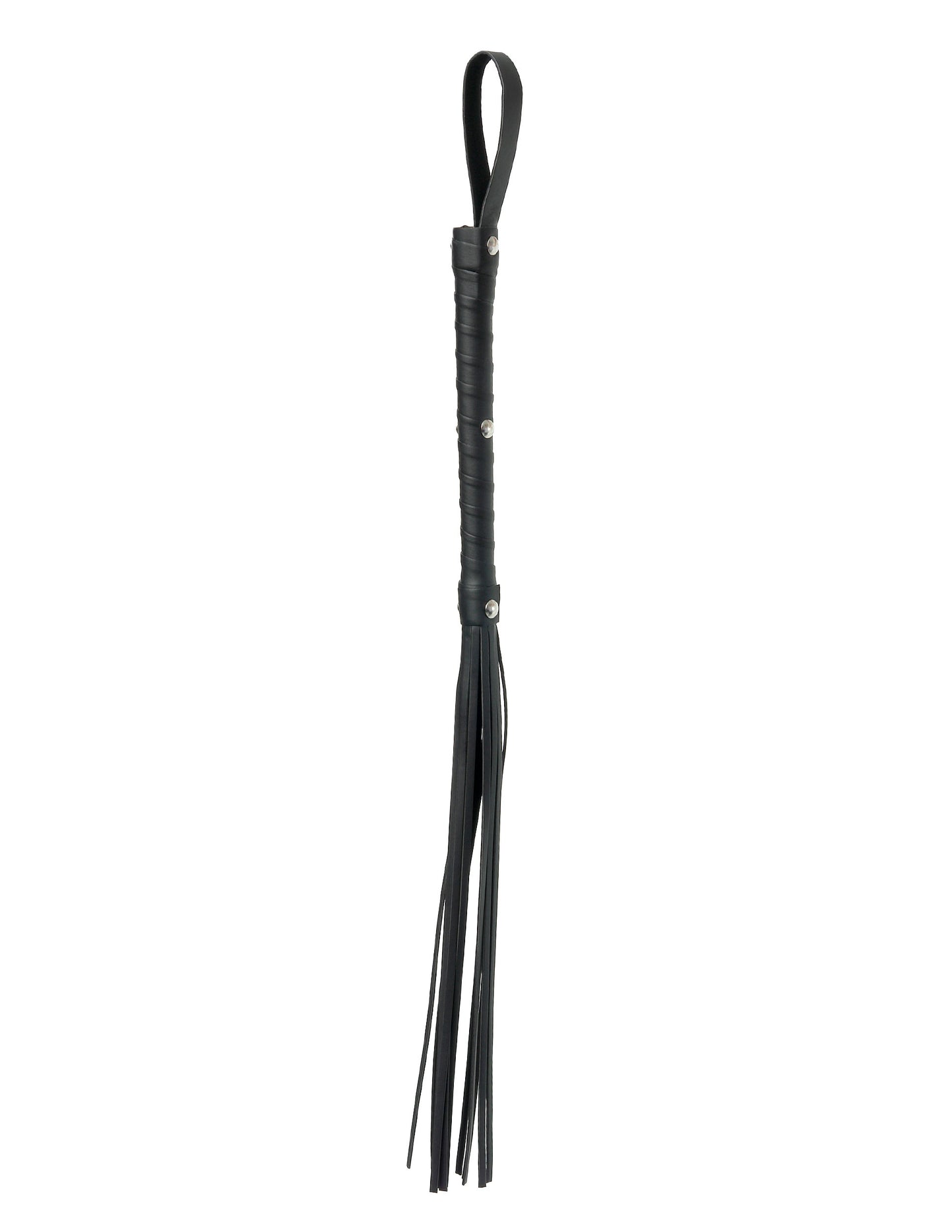 Pipedream Deluxe Cat o' Nine Tails Flogger – Black