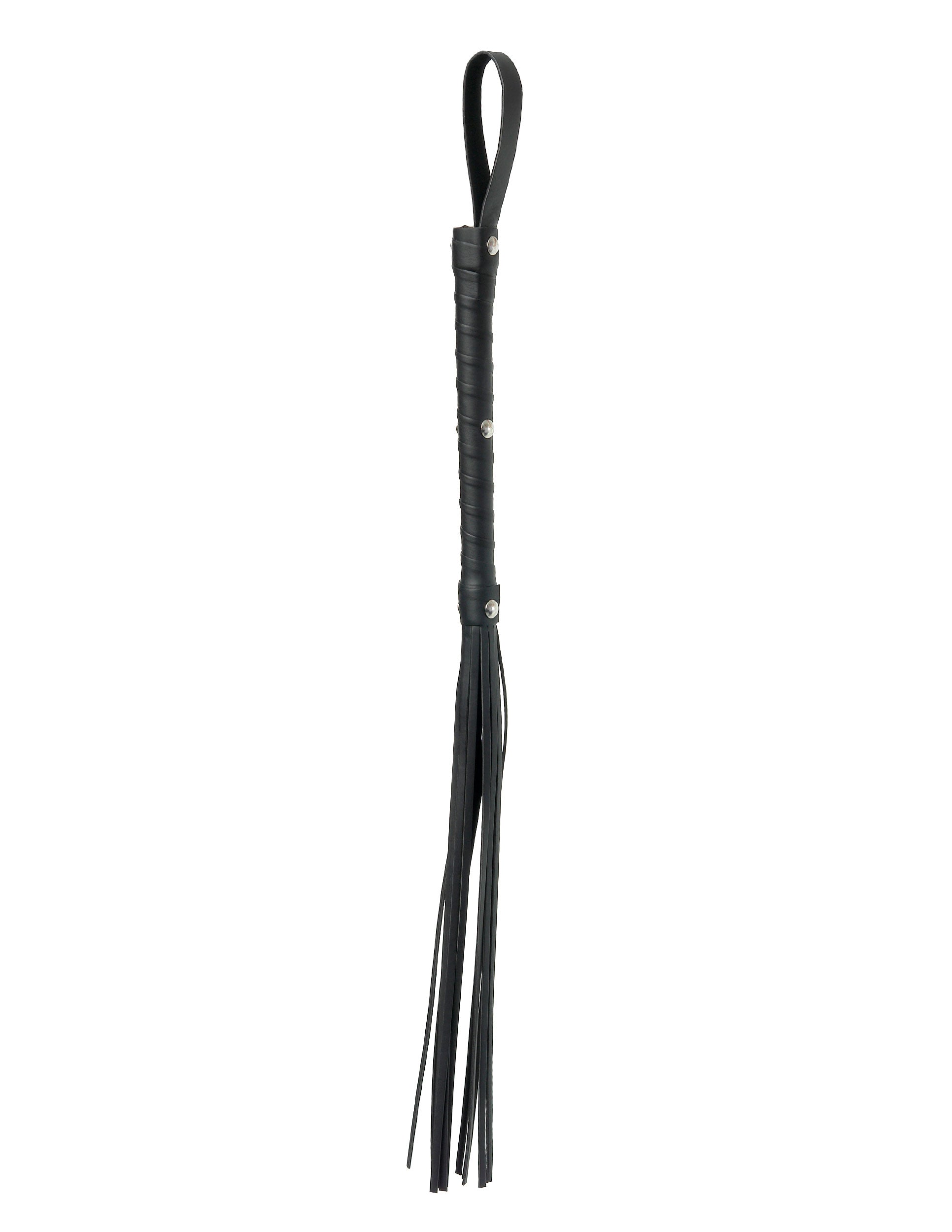 Pipedream Deluxe Cat o' Nine Tails Flogger – Black
