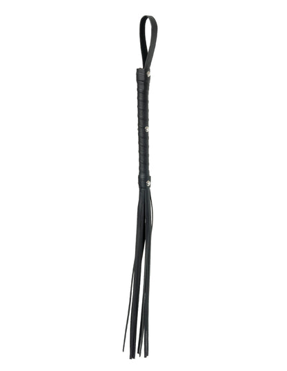 Pipedream Deluxe Cat o' Nine Tails Flogger – Black