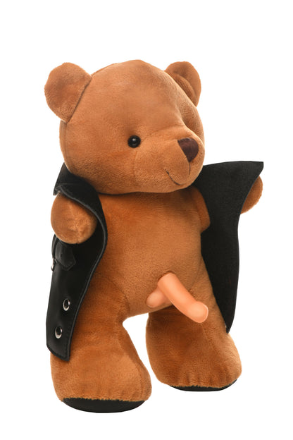 XR Brands Flasher Exhibitionist Teddy Bear Plush - Brown
