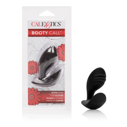 CalExotics Booty Call Petite Probe - Black - Flexible Silicone Anal Probe