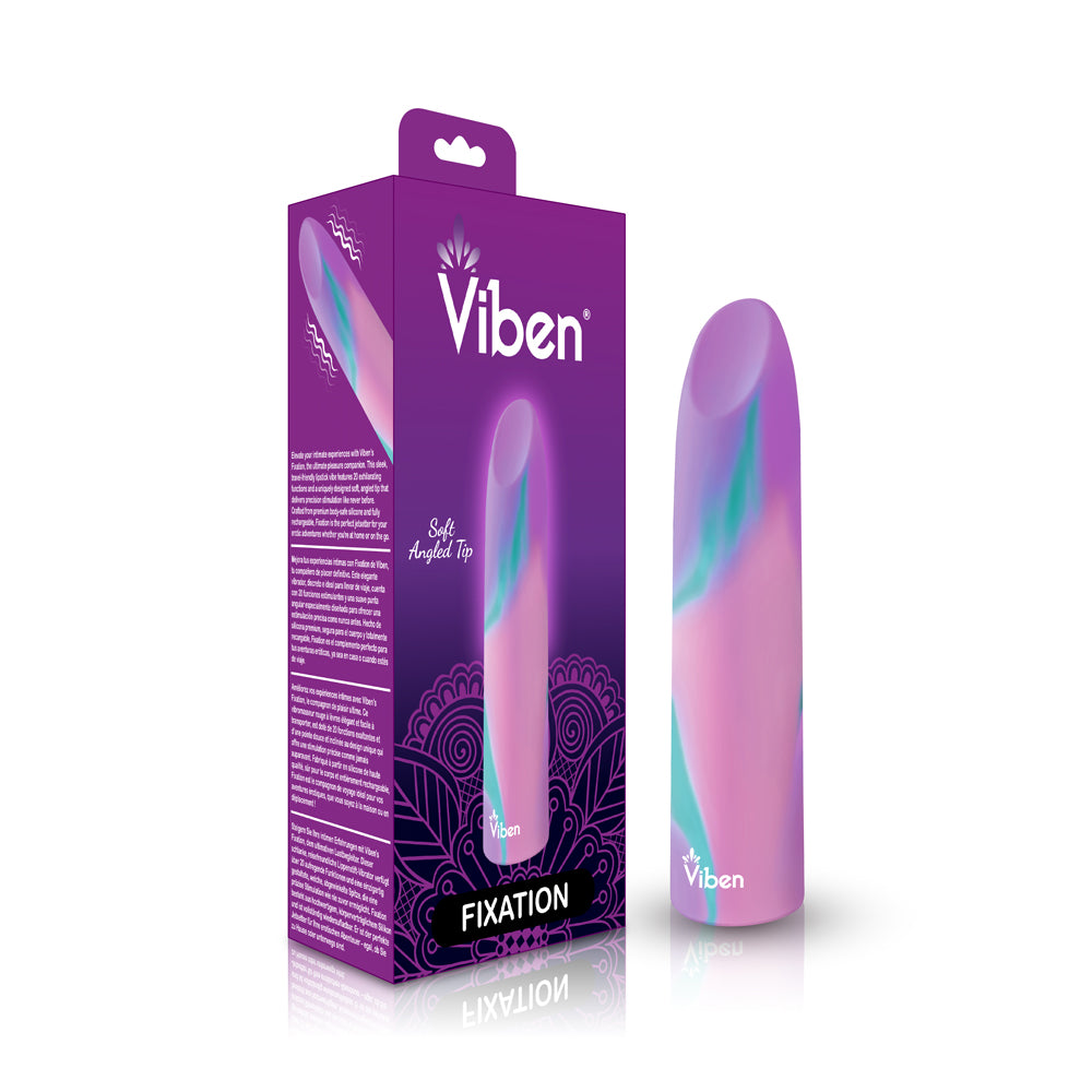 Viben Fixation Lipstick Bullet – Multi-Function Waterproof Vibrator