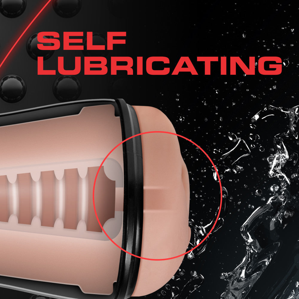 M for Men Soft & Wet - Self Lubricating Stroker Cup - Realistic Beige