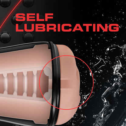 M for Men Soft & Wet - Self Lubricating Stroker Cup - Realistic Beige