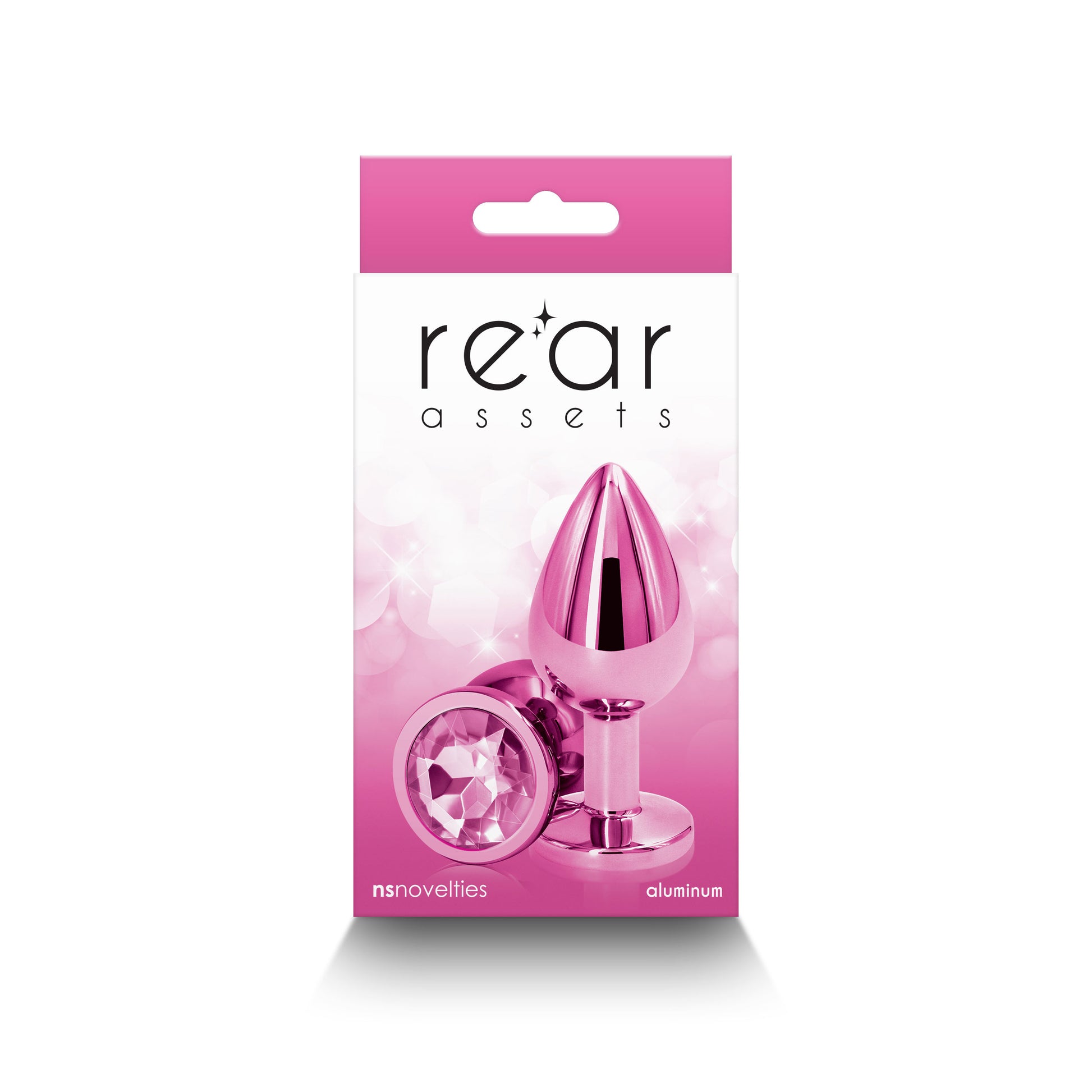 nsnovelties Rear Assets Medium Anal Toy – Pink