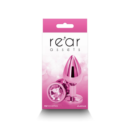 nsnovelties Rear Assets Medium Anal Toy – Pink