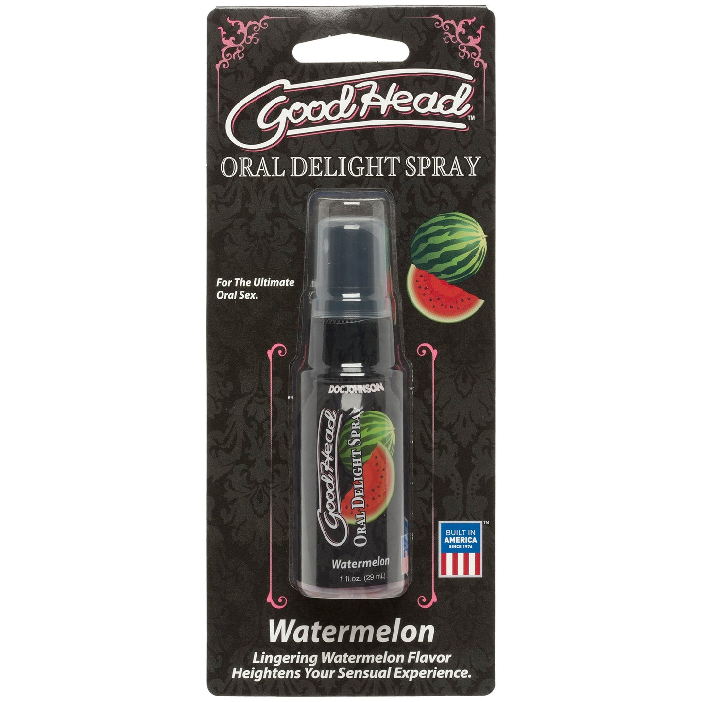 Doc Johnson Goodhead Oral Delight Watermelon Spray - 1 Fl. Oz.