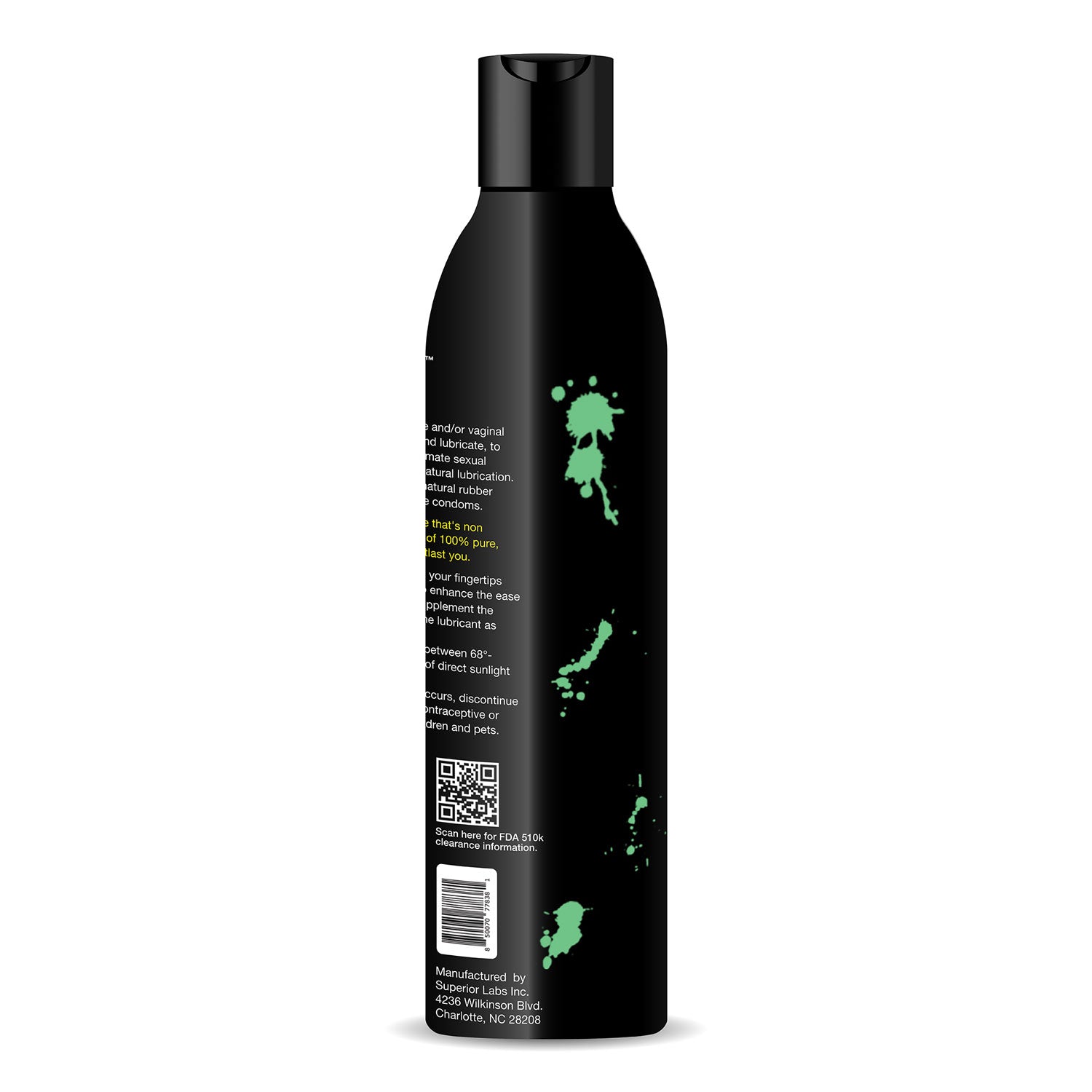 Spunk Lube Pure Silicone 4 Fl Oz – Silicone-Based Personal Lubricant