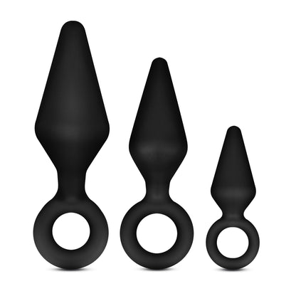 Luxe Night Rimmer Kit - Anal Training Kit - Black