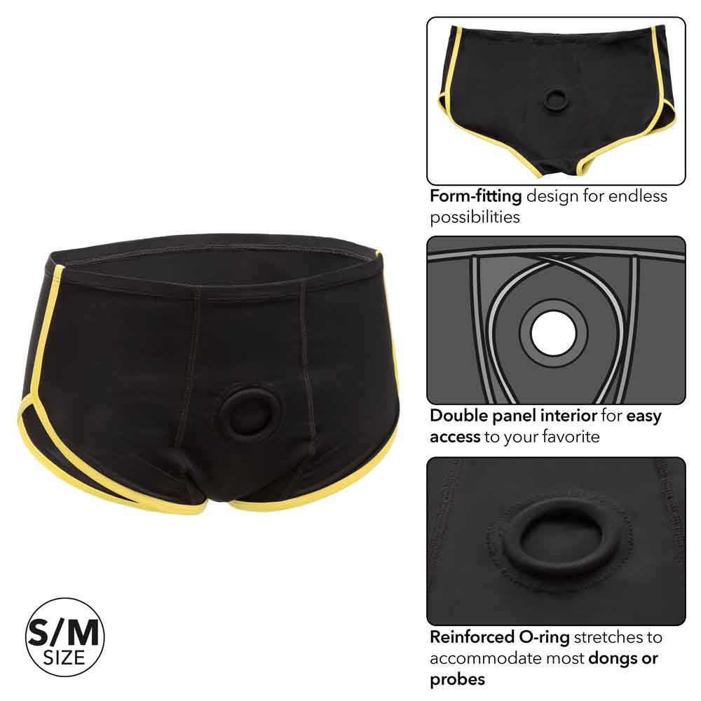 CalExotics Boundless Black and Yellow Brief – Large/Xlarge – Black/Yellow
