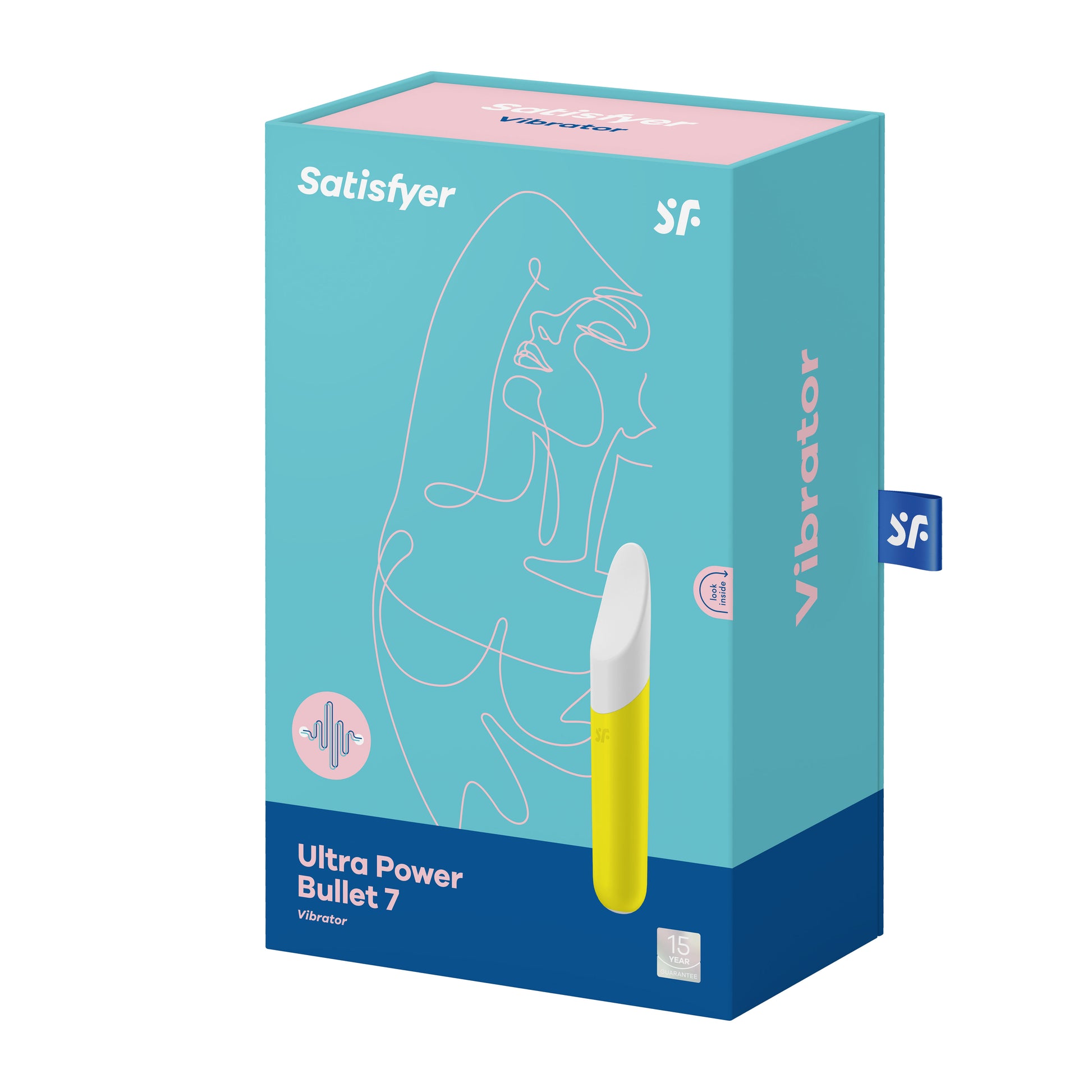 Satisfyer Ultra Power Bullet 7 – Mini Vibrator for Clitoral Stimulation – Yellow