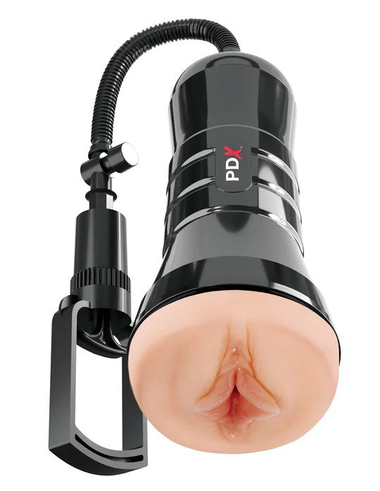 Pipedream Super Sucker XXL Stroker – Beige – Realistic Suction