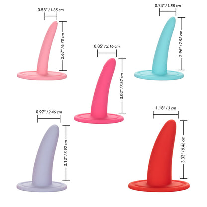 CalExotics She-Ology 5-Piece Wearable Vaginal Dilator Set - Multi