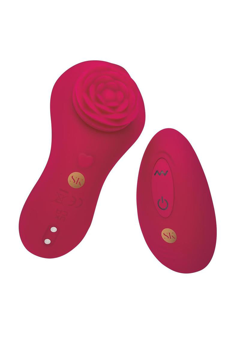 XGEN Secret Kisses Rosegasm Remote Control Magnetic Panty Vibe – Red