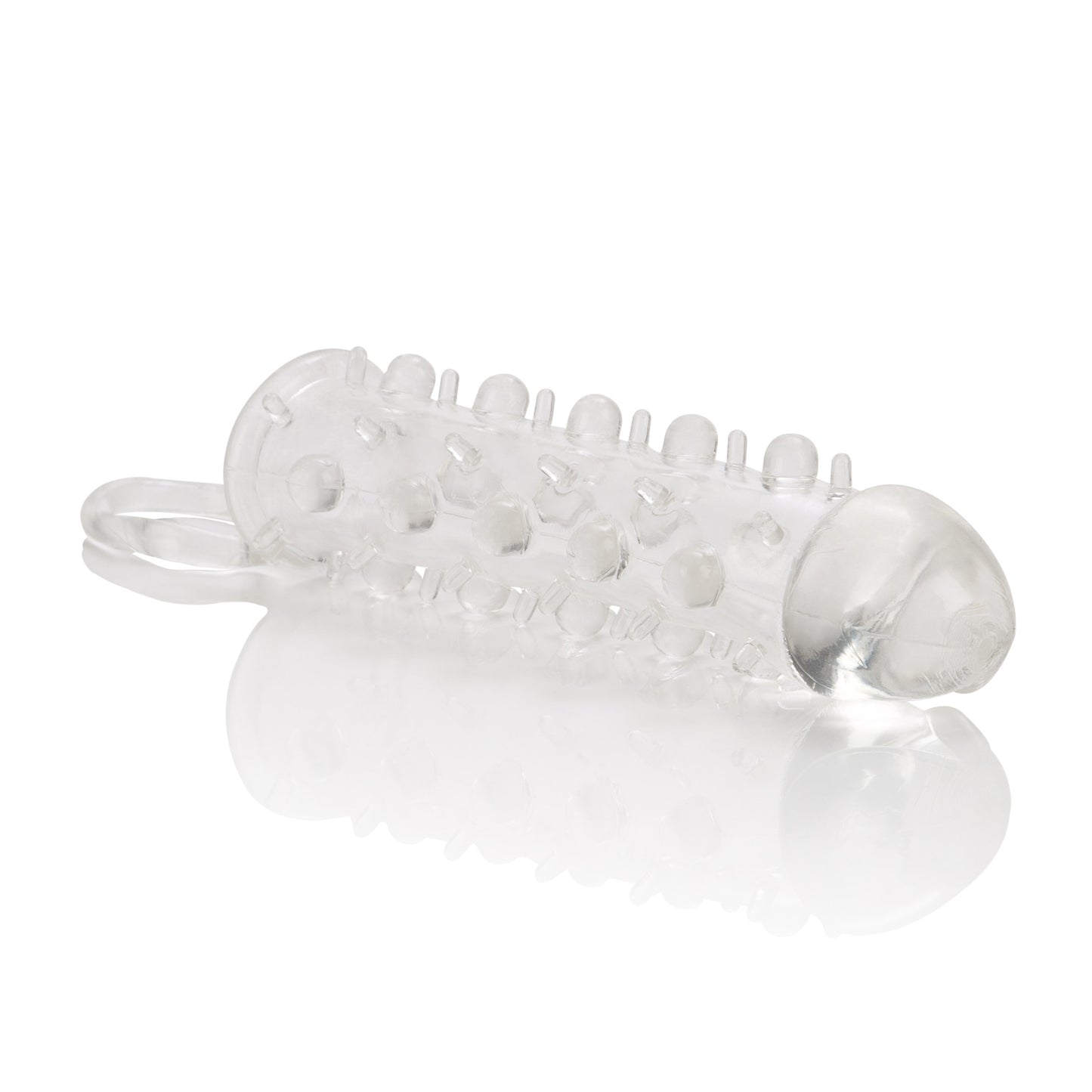 CalExotics Stud Extender Clear Penis Extender with Supporting Ring