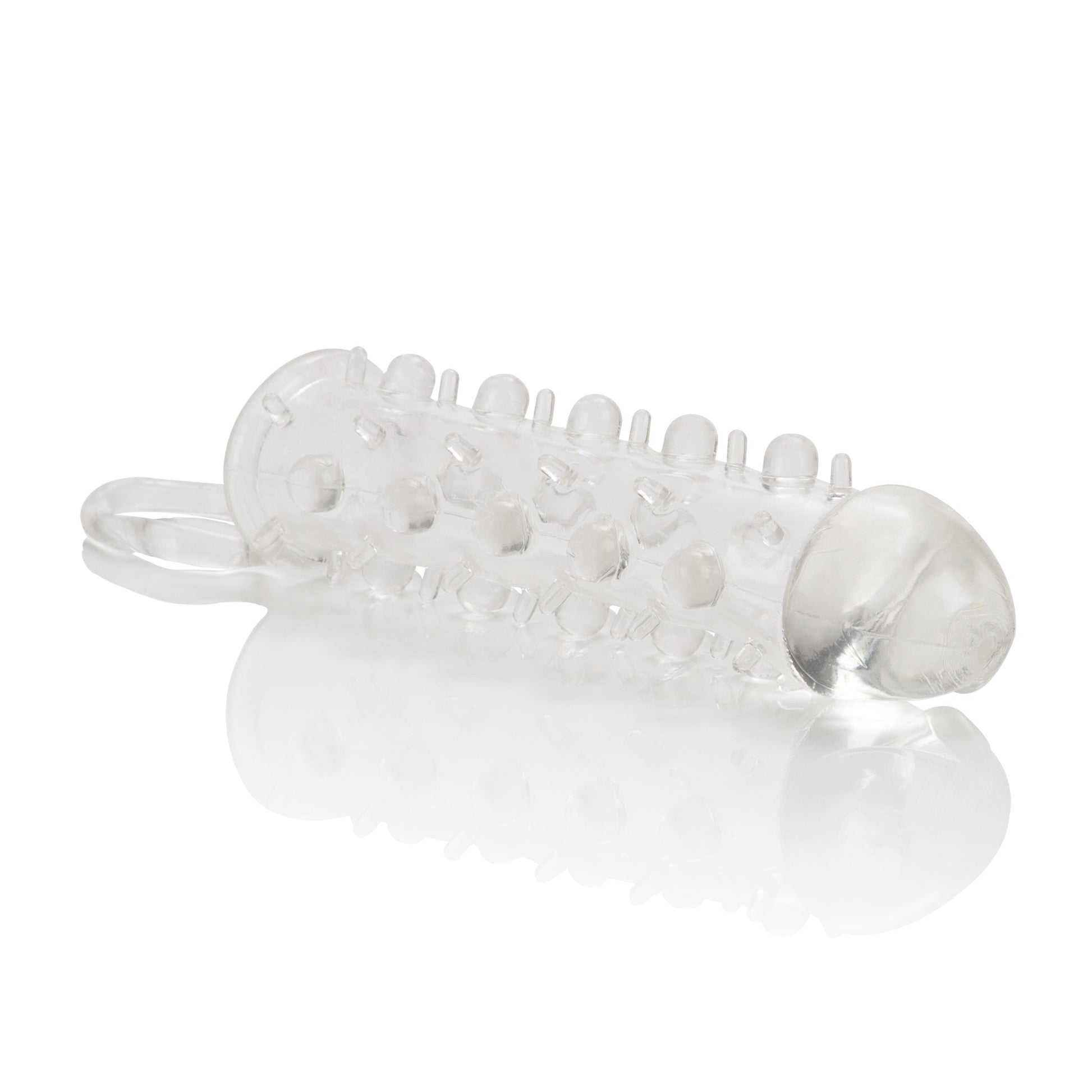 CalExotics Stud Extender Clear Penis Extender with Supporting Ring