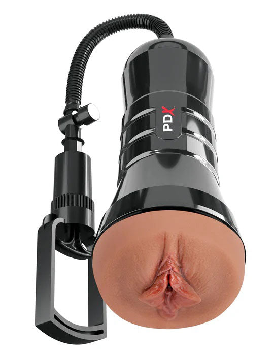 Pipedream Super Sucker XXL Stroker - Brown - Realistic Suction Control