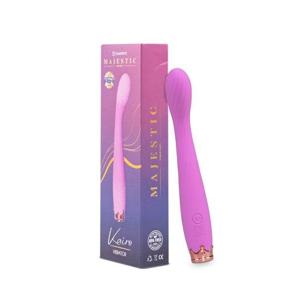 Camtoyz Majestic Vibrator Kairo – Multi-Function G-Spot Vibrator – Purple