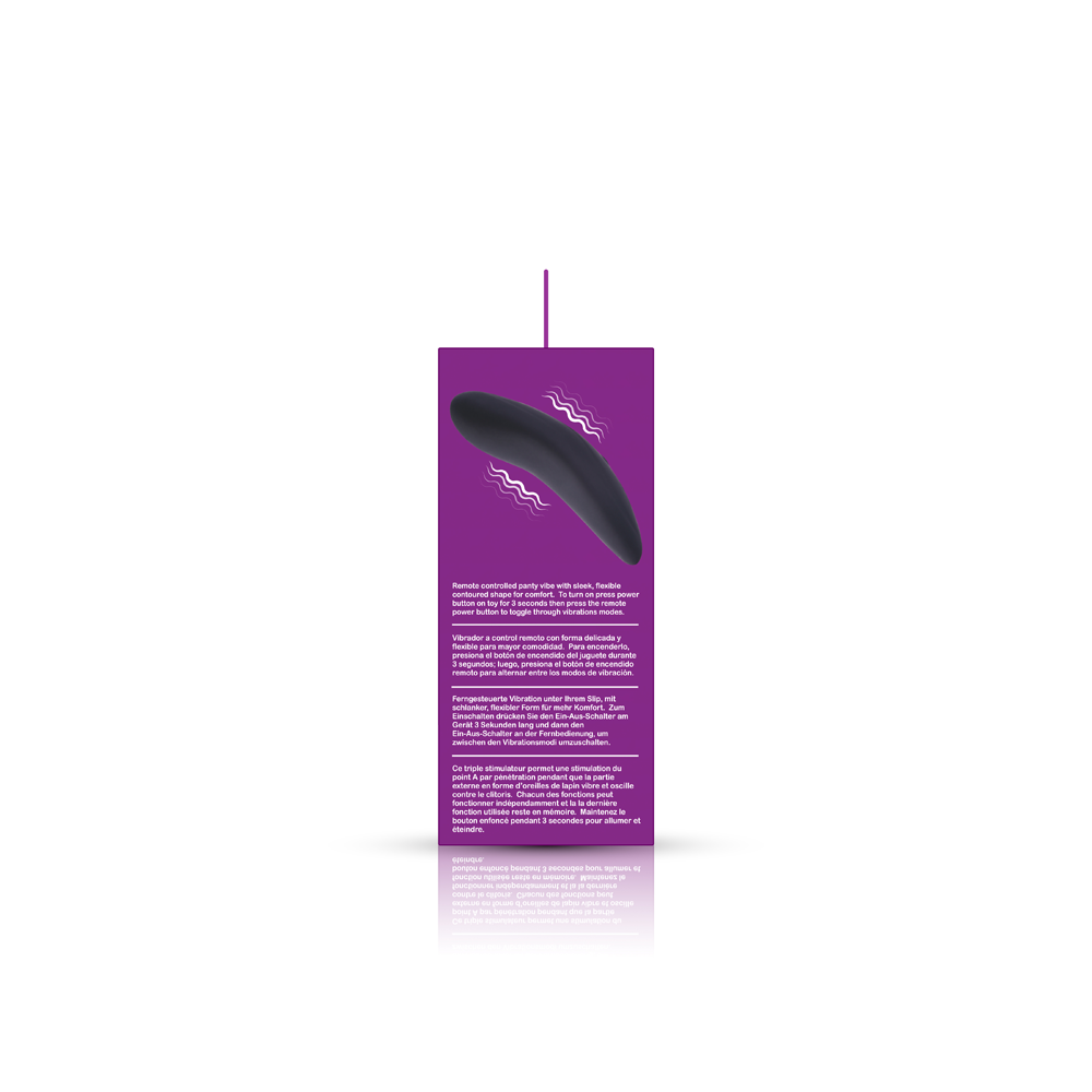 Viben Racy Remote Panty Vibe – Black – Rechargeable and Waterproof
