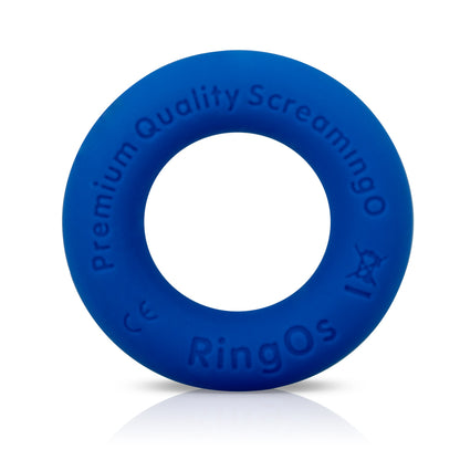 Screaming O RingO Ritz Cockring – Blue – Ultra-Soft Liquid Silicone