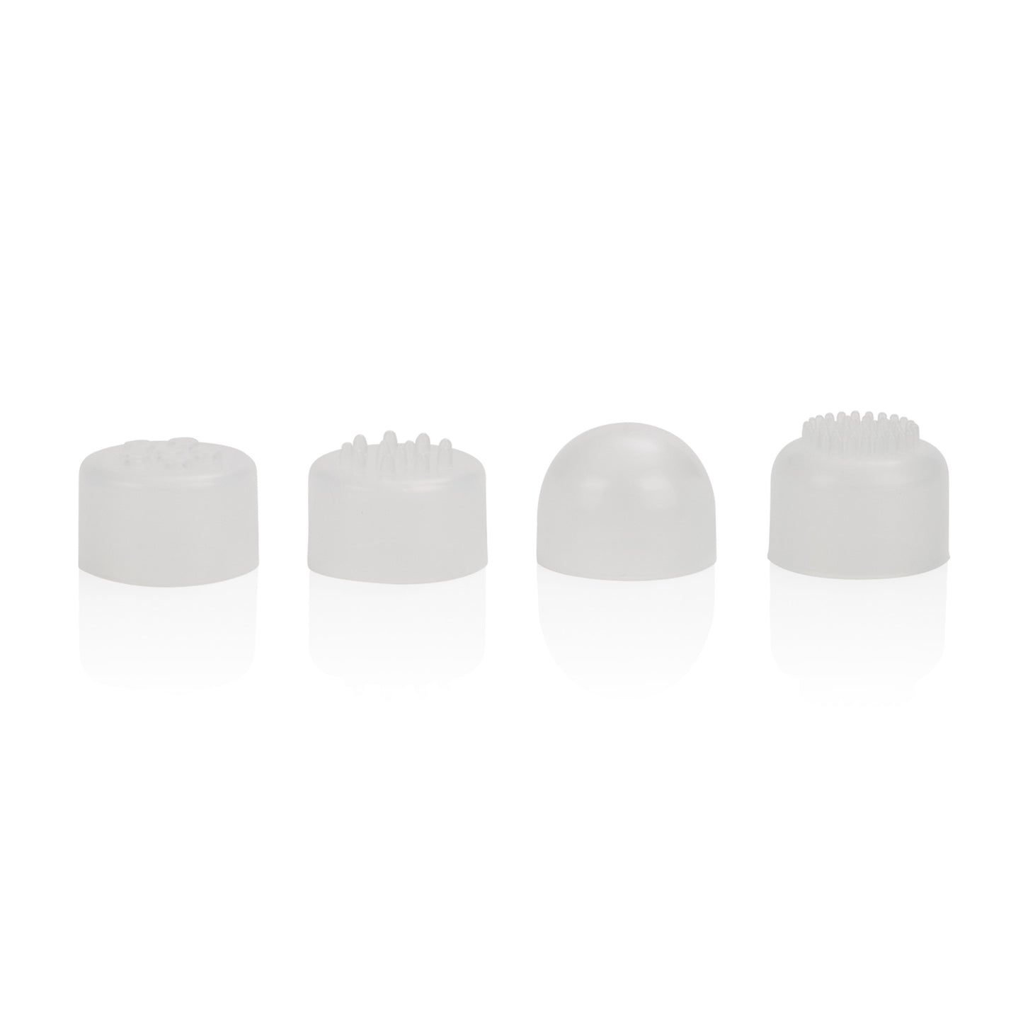 CalExotics Compact Waterproof Personal Travel Massager with 4 Tips – White