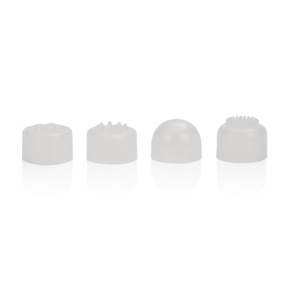 CalExotics Compact Waterproof Personal Travel Massager with 4 Tips – White