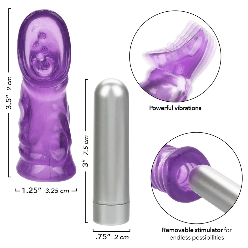 CalExotics Pussy Pleaser Clit Climax – Purple – Multi-Speed Suction Cup Arouser