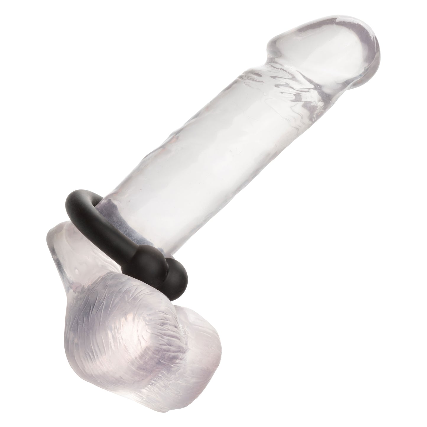 CalExotics Alpha Liquid Silicone Muscle Ring – Black – Enhancer Ring