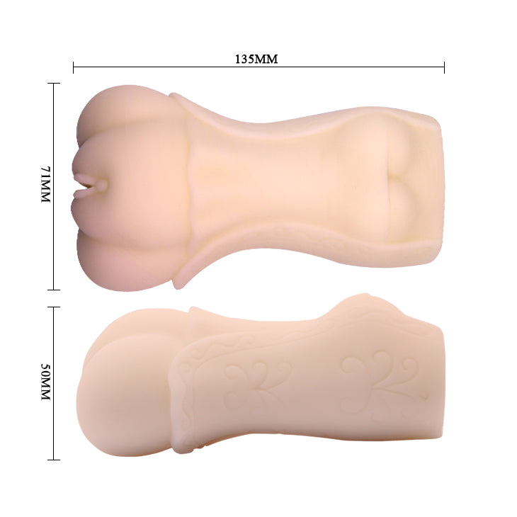 Pretty Love Crazy Bull No Lube Masturbator Sleeve – Realistic Beige