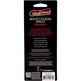 Goodhead Booty Licker Spray Strawberry Flavor 1 oz - Water-Based
