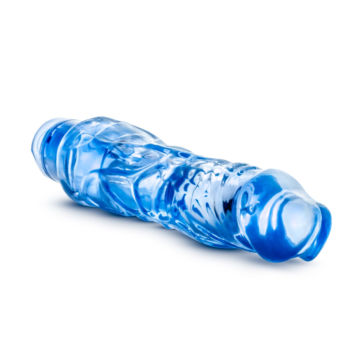 Blush Wild Ride Vibrator – Realistic Design, Multi-Speed, Waterproof, Blue
