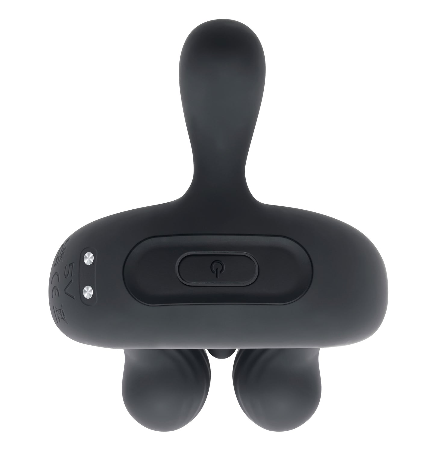 Playboy Pleasure Triple Play Cock Ring with Remote Control - Black